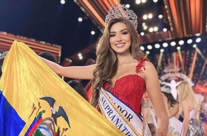 Andrea Aguilera of Ecuador wins Miss Supranational 2023